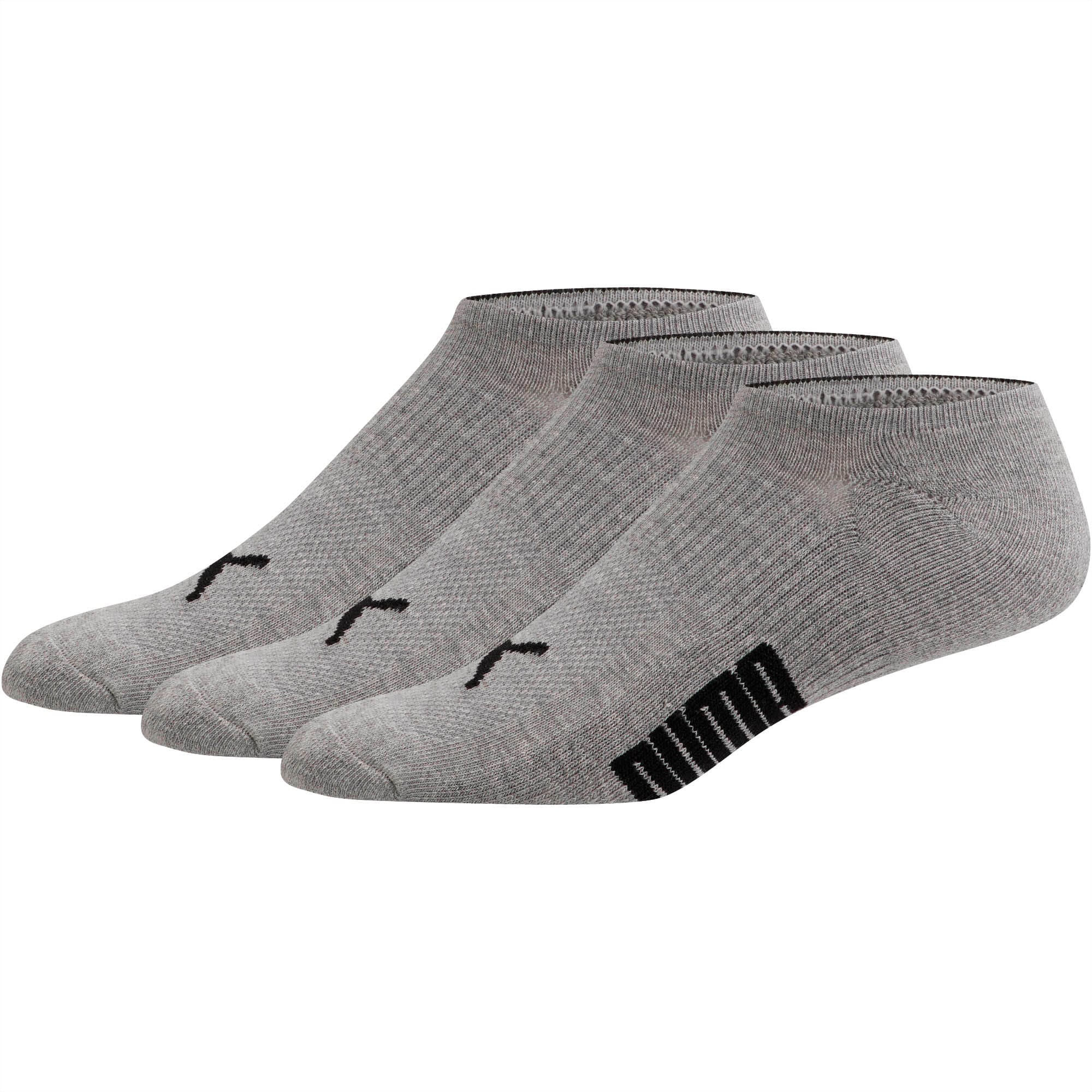 Men's Invisible No Show Socks [3 Pack 
